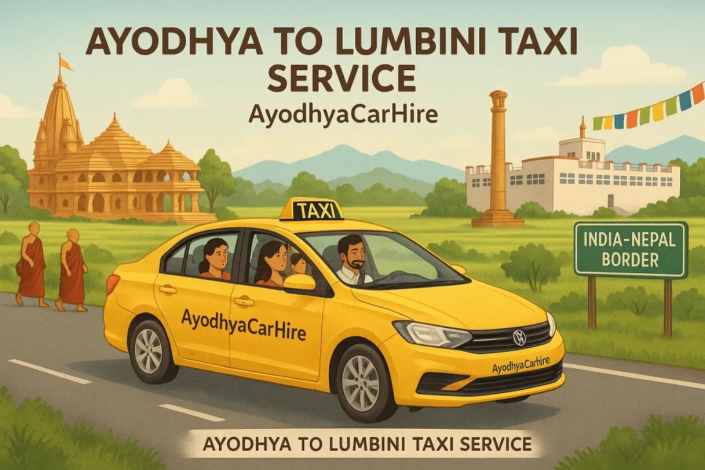 Ayodhya to Lumbini Taxi Service