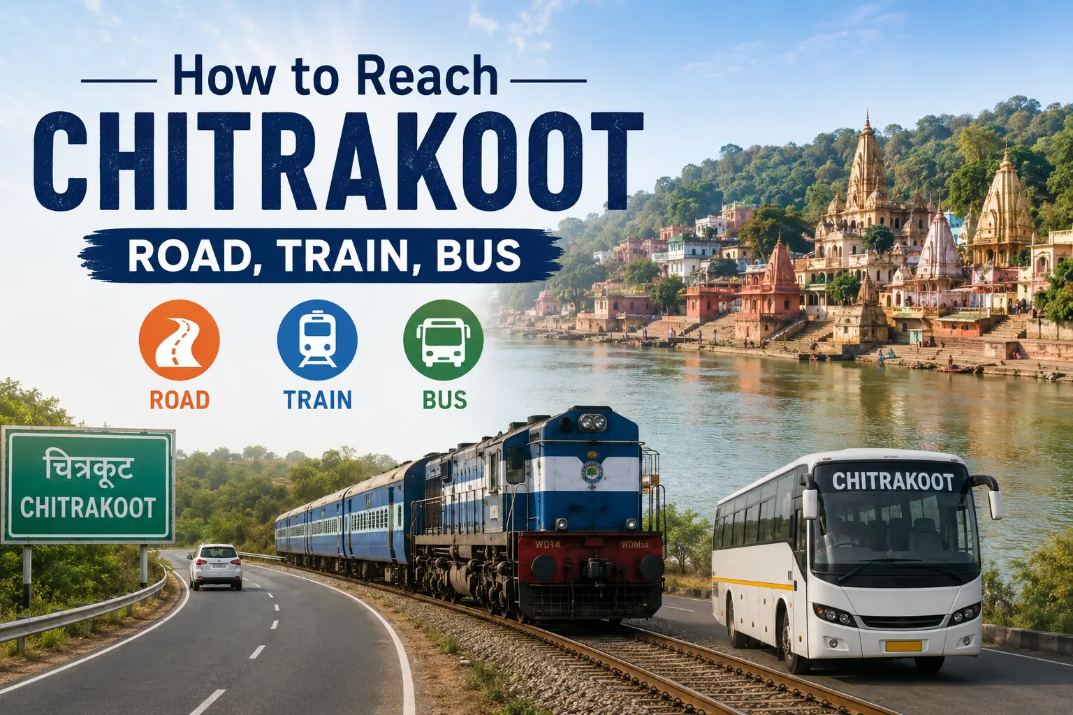 How to Reach Chitrakoot – Road, Train, Bus